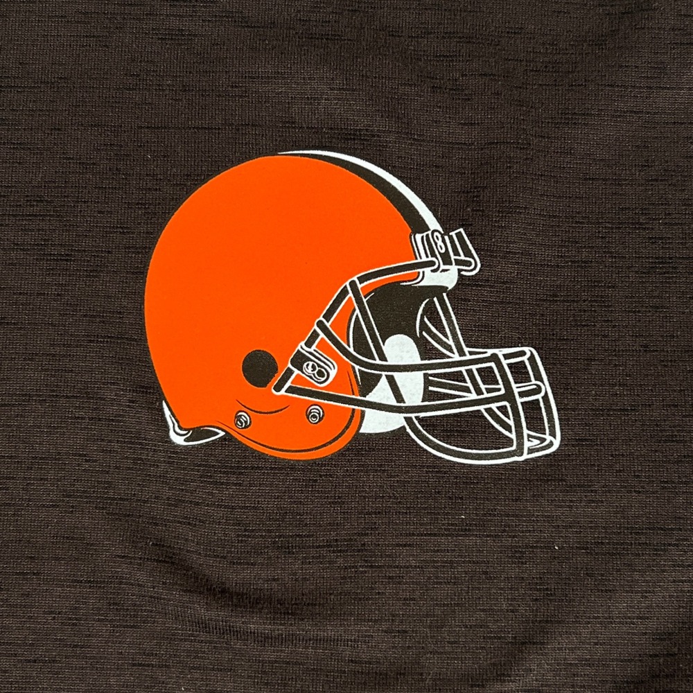Cleveland Browns Nike Shirt Mens Small Brown Long Sleeve NFL Onfield Dri-FIT - Picture 4 of 7